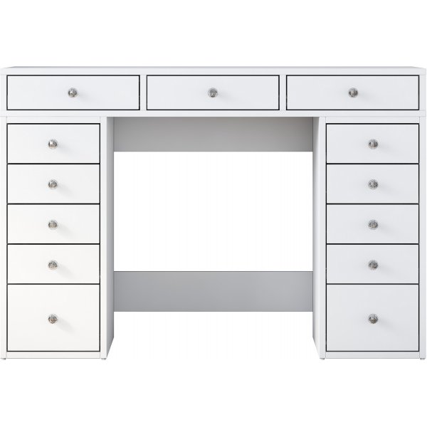 Bijou peilipöytä 6 - 120 x 44,5 cm - Valkoinen Bijou peilipöytä 6 - 120 x 44,5 cm - Valkoinen