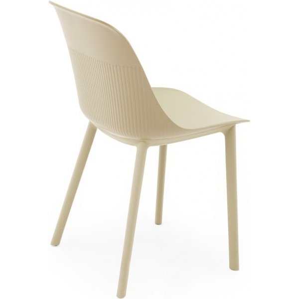 Shell ruokatuoli 2 kpl - beige Shell ruokatuoli 2 kpl - beige