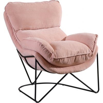 Bray-nojatuoli - vaaleanpunainen