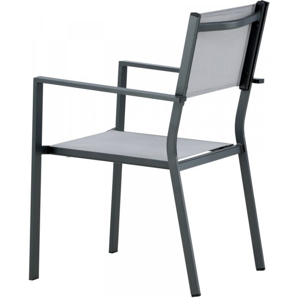 Copacabana ruokapöydän tuoli - musta/harmaa Copacabana ruokapöydän tuoli - musta/harmaa