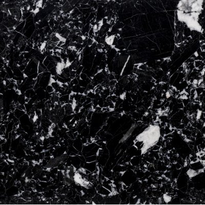 Pytlevy mustaa marmoria - 55 cm