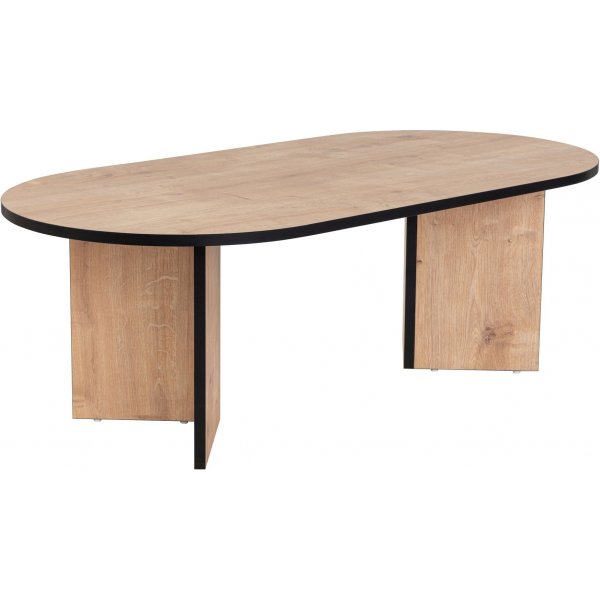 Sable sohvapyt 119 x 60 cm - Sapphire tammi/musta