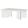 Ester-sohvapyt 120 x 80 cm - Betoninharmaa