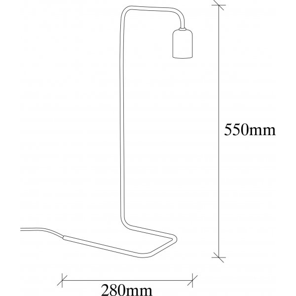Denge-pöytävalaisin - musta Denge-pöytävalaisin - musta