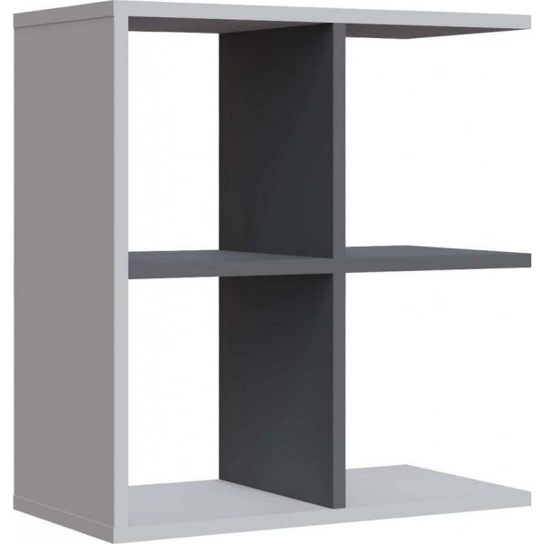 Hamlet-sivupöytä 59,6 x 29,6 cm - Valkoinen/antrasiitti Hamlet-sivupöytä 59,6 x 29,6 cm - Valkoinen/antrasiitti