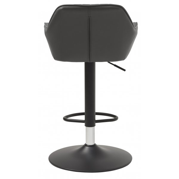 Blocks baarijakkara harmaa PU istuinkorkeus 75-89 cm