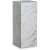 Kivijalusta 60 cm - Valkoinen marmori (laminaatti)