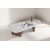 Grnvik sohvapyt 130 x 65 cm - Vaaleanharmaa/mokka