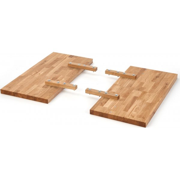 Kasady ruokapöytä 135-185 cm - Wotan tammi/musta Kasady ruokapöytä 135-185 cm - Wotan tammi/musta