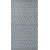 Litte kudottu matto Casey Grey/White - 80x340 cm