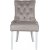 Tuva Decotique -tuoli (Selkkahva) - Beige sametti + Huonekalujen jalat