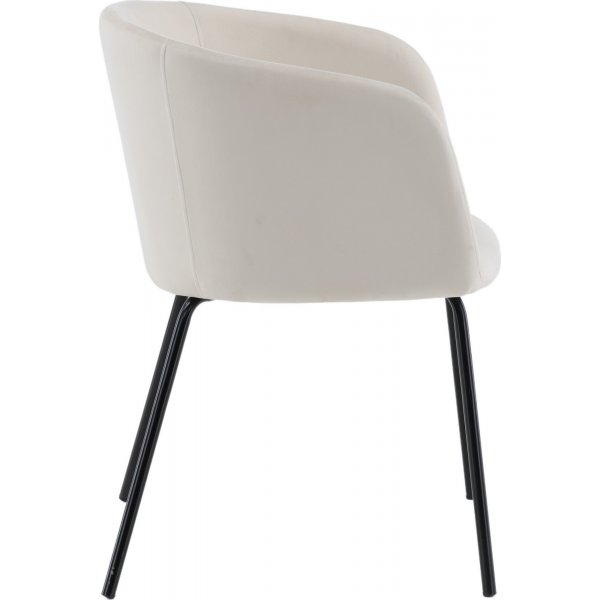 Tiber-tuoli - beige sametti