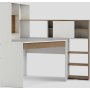 Function Plus -pyt 138,4 x 101,6 x 141,1 cm - Valkoinen/tammi