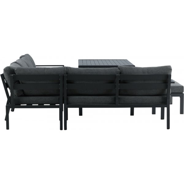 Ramos kulmasohvaryhmä - musta/harmaa Ramos kulmasohvaryhmä - musta/harmaa