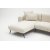 Flanko divaani sohva Cream - vasen