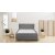 Accent boxbed -snky silytystilalla - 180 x 200 cm - Beige