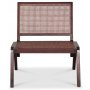 Lounge-tuoli Rizz - Mahonki / Rottinki