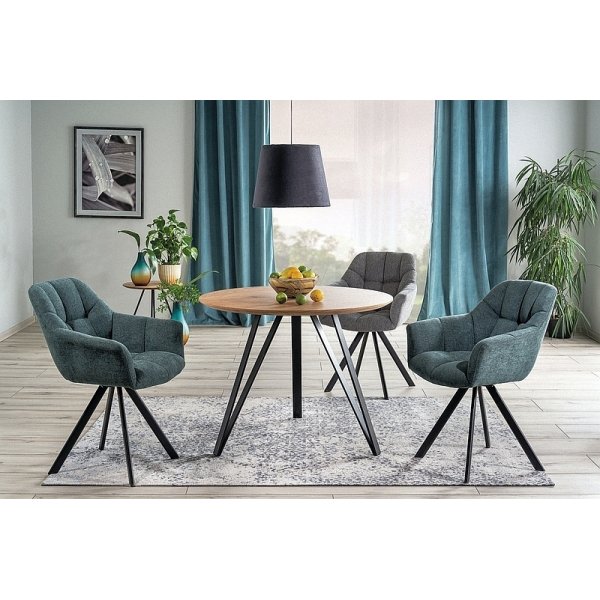 Tetis ruokapöytä Ø100 cm - Tammi Tetis ruokapöytä Ø100 cm - Tammi