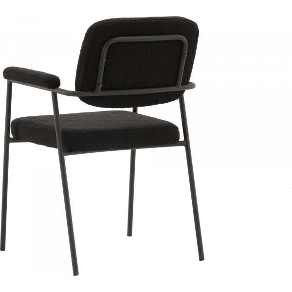 Eilen ruokatuoli - musta boucle