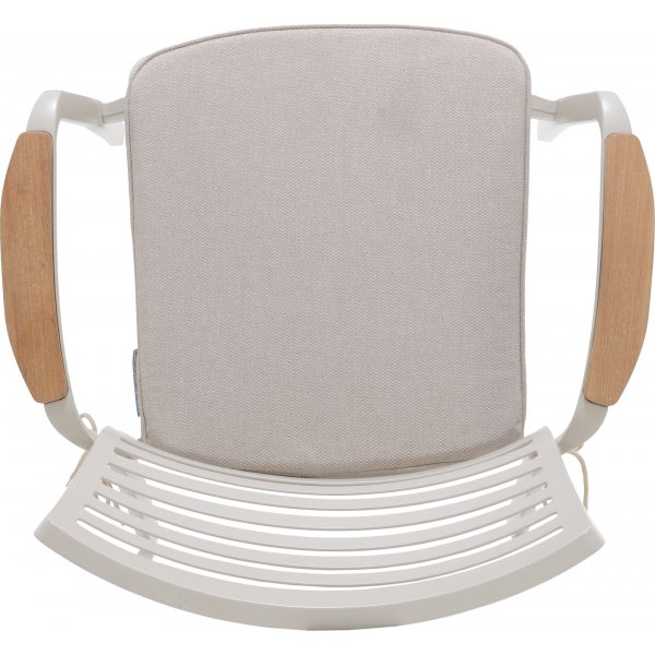 Portaalit ruokailuryhmä 1 - Valkoinen/tiikki Portaalit ruokailuryhmä 1 - Valkoinen/tiikki