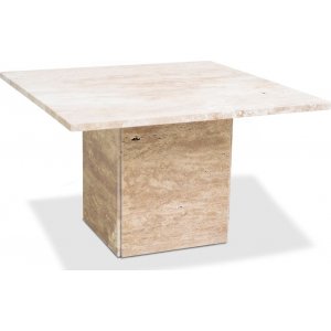 Tasainen sohvapöytä 75x75 cm - Travertiini Tasainen sohvapöytä 75x75 cm - Travertiini
