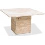 Tasainen sohvapyt 75x75 cm - Travertiini