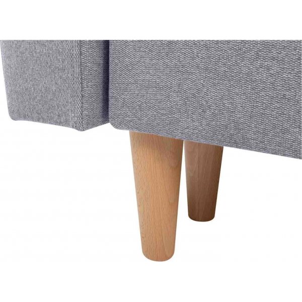 Noret 3-istuttava vuodesohva - harmaa Noret 3-istuttava vuodesohva - harmaa