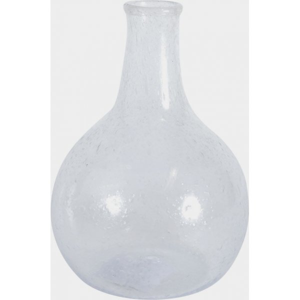 Volta maljakko pyre pullo lyhyt 15 cm - Kirkas lasi