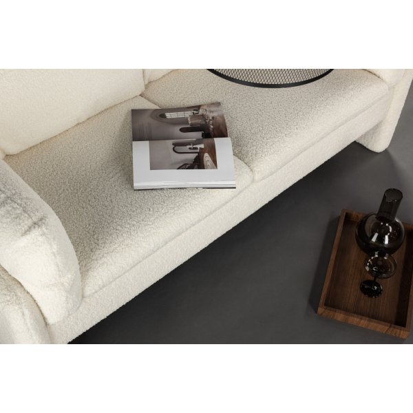 Vindel 2-istuttava sohva - Valkoinen