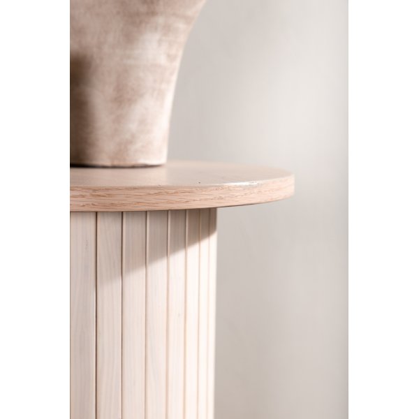 Bianca sivupöytä Ø40 cm - Whitewash Bianca sivupöytä Ø40 cm - Whitewash