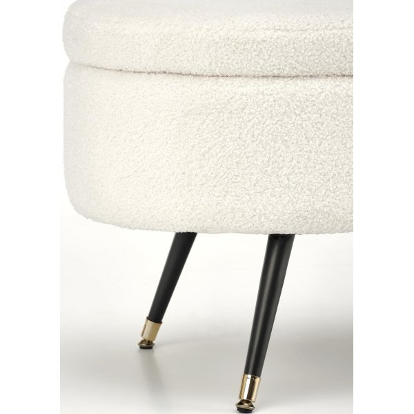 Penkki säilytystilalla, luonnonvalkoinen, 120 cm leveä Penkki säilytystilalla, luonnonvalkoinen, 120 cm leveä