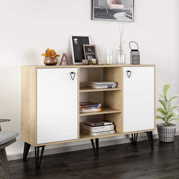 Tammi senkki - tammi/valkoinen Tammi senkki - tammi/valkoinen