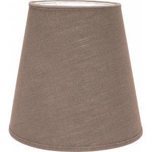 Cia Selected Linen ylsormusvarjostin - Mocca - 20 cm