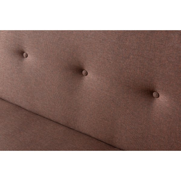 Nana 3-istuttava vuodesohva - ruskea