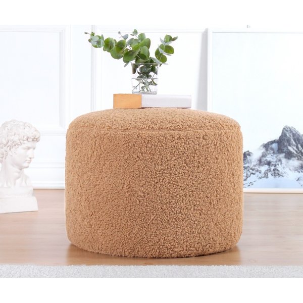 Skyler-pouf - ruskea Skyler-pouf - ruskea