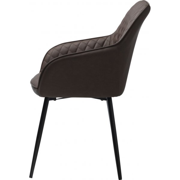 Florida nojatuoli ruskeaa PU:ta Florida nojatuoli ruskeaa PU:ta