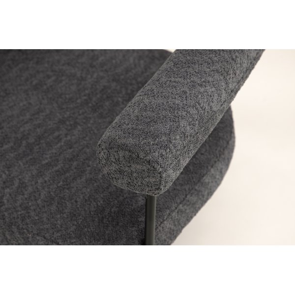 Hökåsen x Josefin Lustig nojatuoli - Musta/tummanharmaa Hökåsen x Josefin Lustig nojatuoli - Musta/tummanharmaa