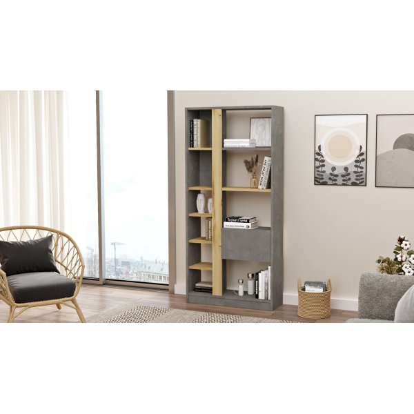 Luvio kirjahylly 21 - tammi/hopea Luvio kirjahylly 21 - tammi/hopea