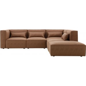 Nees modulaarinen sohva konjakkia (sametti) combo 2