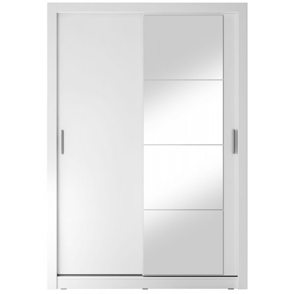 Mervyn- vaatekaappi - 150 - Valkoinen