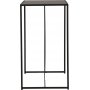 Brea bar pyt 120 x 60 cm - Musta