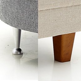 Rosé kulmasohva pyöreä divaaniosa vasemmalla - Kaikki värit Rosé kulmasohva pyöreä divaaniosa vasemmalla - Kaikki värit