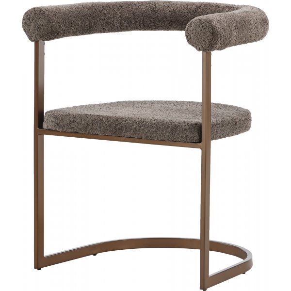 Aamuruokailutuoli - Ruskea boucle