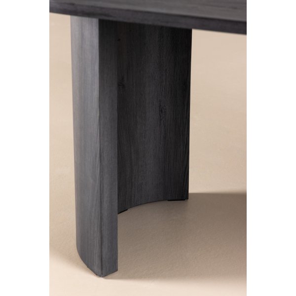 Grundsund ruokapöytä 220 x 100 cm - Musta Grundsund ruokapöytä 220 x 100 cm - Musta