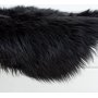 Katy trap 180 x 55 cm - Musta tekoturkis