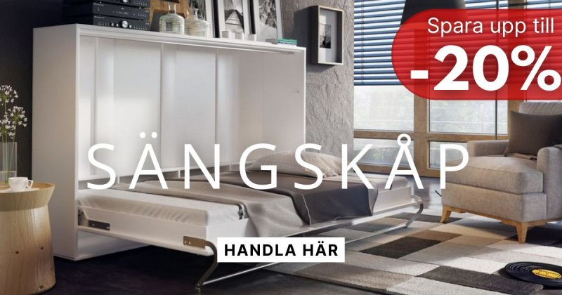 Kompakta och smidiga s�ngsk�p till kanonpris