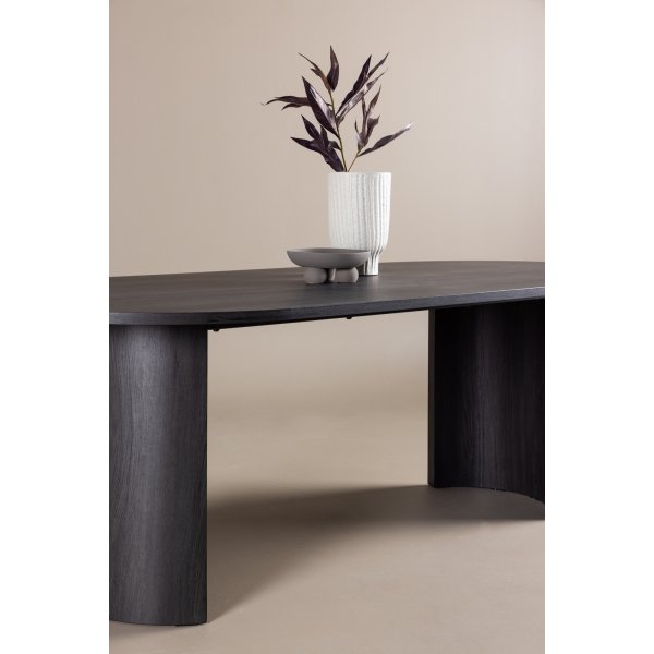 Grundsund ruokapöytä 220 x 100 cm - Musta Grundsund ruokapöytä 220 x 100 cm - Musta