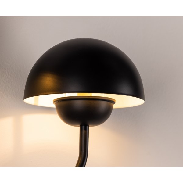 Lykkarna seinävalaisin - musta Lykkarna seinävalaisin - musta