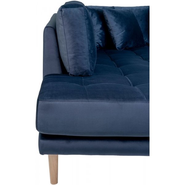 Lido U-sohva avopll - Tummansininen