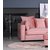 Brandy Lounge - Neljn istuttava sohva XL (dusty pink)